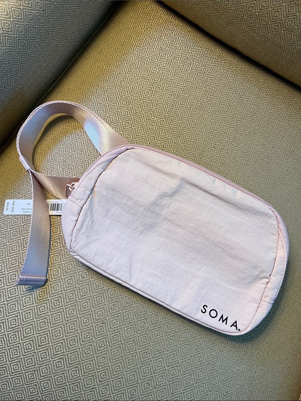 Soma Light Pink Crossbody Bag